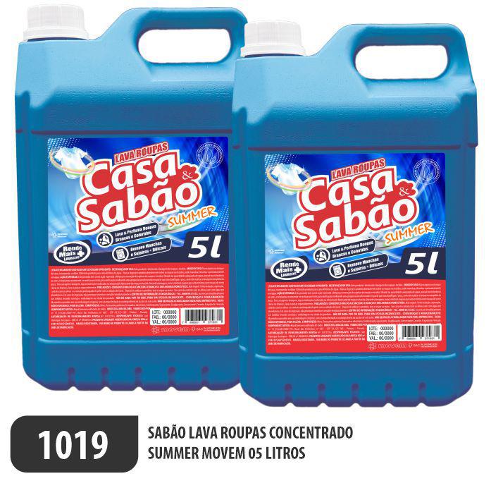 Sabão Lava Roupas Movem Summers - Ref. 1019