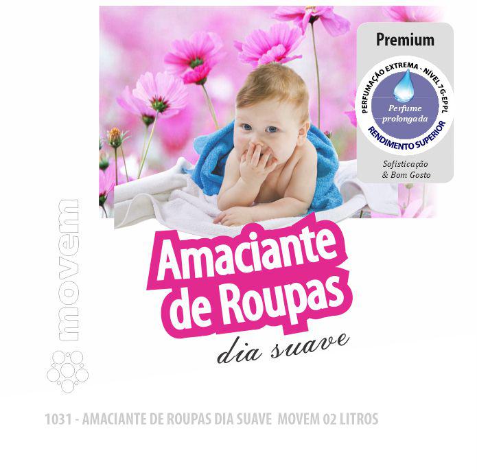 1031-PP-Q1 - Amaciante de Roupas Dia Suave Movem 02 Litros