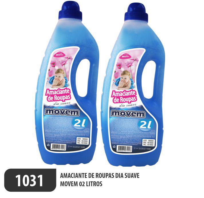 1031-PP-Q2 - Amaciante de Roupas Dia Suave Movem 02 Litros