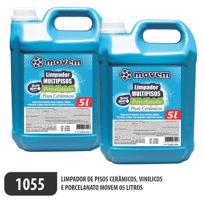 Limpador de Pisos Cerâmicos, Vinílicos e Porcelanato Extra Perfumado - Ref. 1055