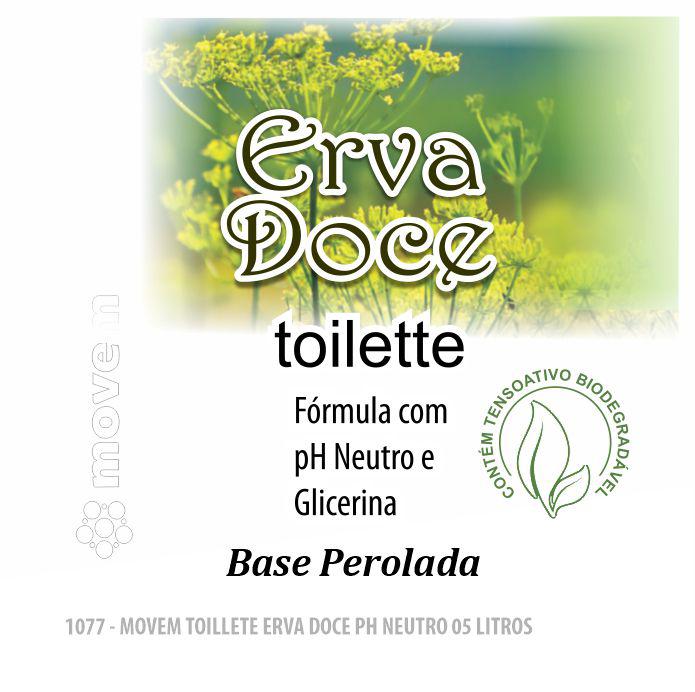 1077-PP-Q1 - Movem Toillete Erva Doce Ph Neutro 05 Litros