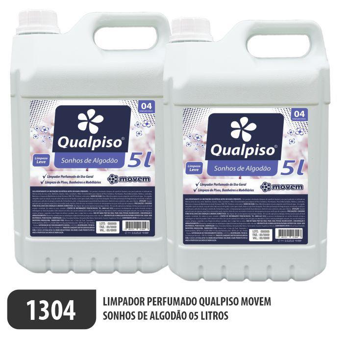 Limpador Perfumado Qualpiso Movem - Sonhos de Algodão - Ref. 1304