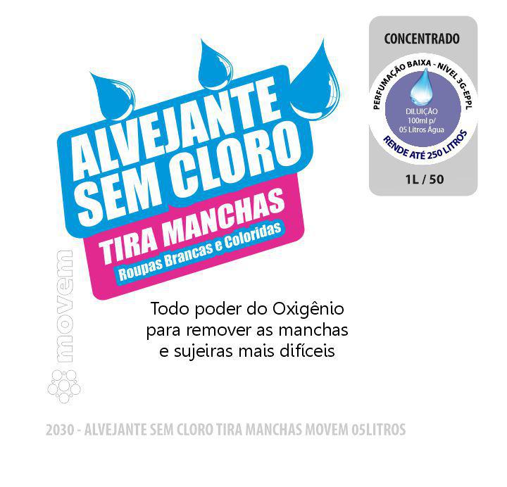 2030-PP-Q1 - Alvejante Sem Cloro Tira Manchas Movem 05 Litros