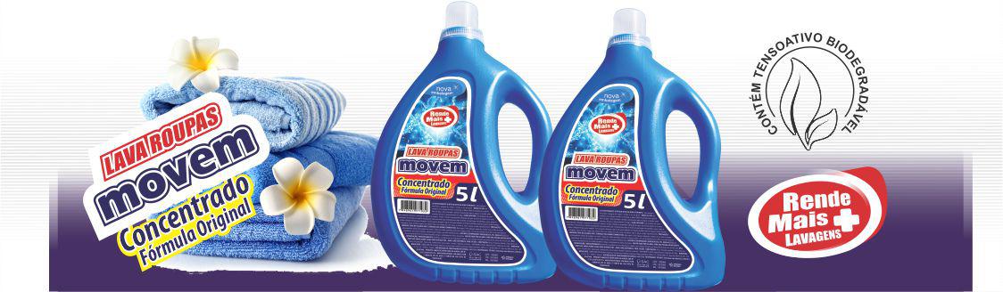 Sabão Lavar Roupas Fórmula Original Movem